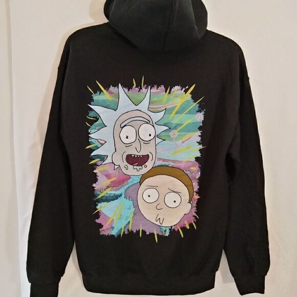 Rick & Morty Hooded Sweatshirt - Picture 1 of 7